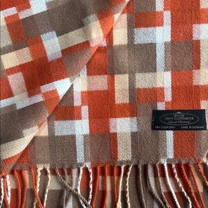 100% Cashmere scarf - Made in Germany - never worn